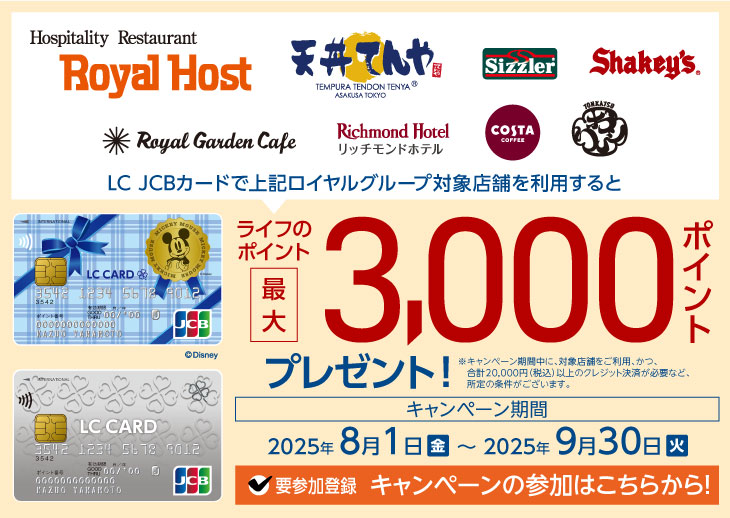 25年度ロイヤルHDキャンペーン
